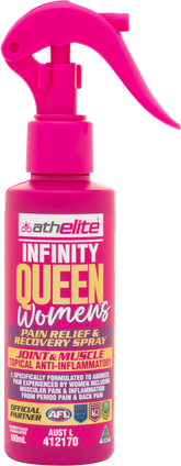 Athelite Infinity Queen Women’s Pain Relief & Recovery Spray 100mL